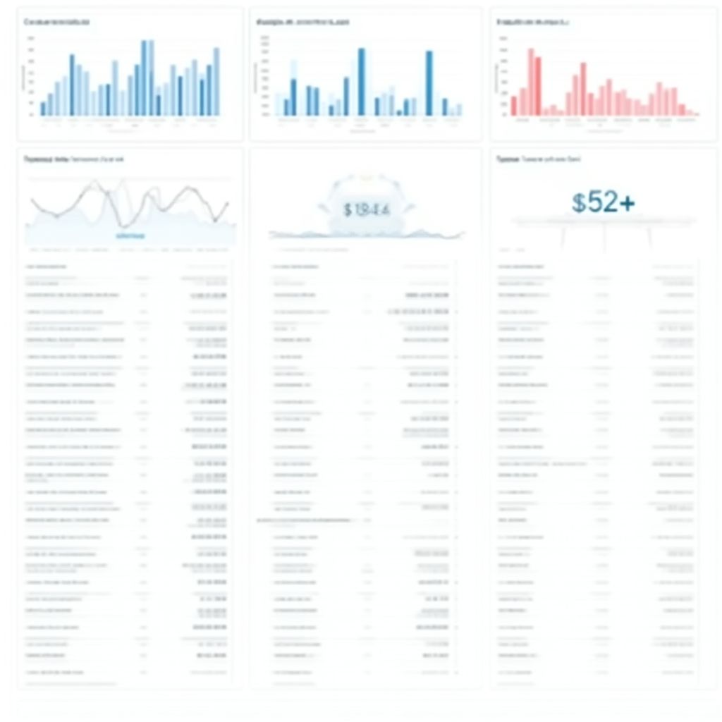 Finansal araştırma verileri ve grafikler